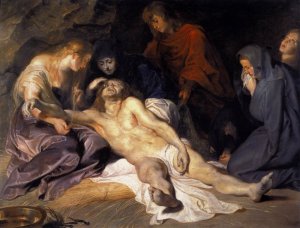 The Lamentation by Peter Paul Rubens Oil Painting