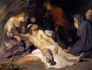 The Lamentation by Peter Paul Rubens - Oil Painting Reproduction