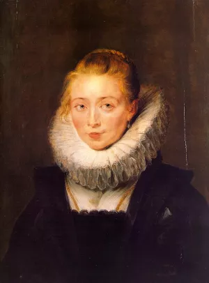The Maid of Honor to the Infanta Isabella by Peter Paul Rubens - Oil Painting Reproduction