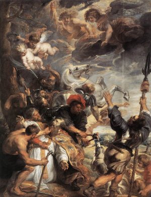 The Martyrdom of St Livinus by Peter Paul Rubens Oil Painting