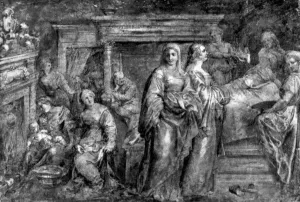 The Nativity of the Virgin Mary painting by Peter Paul Rubens