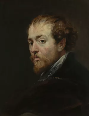 The Painter Peter Paul Rubens by Peter Paul Rubens Oil Painting