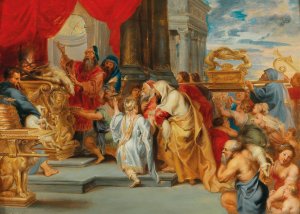The Sacrifice Of The Old Covenant by Peter Paul Rubens Oil Painting
