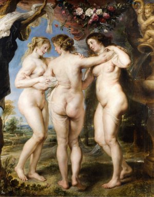 The Three Graces by Peter Paul Rubens Oil Painting