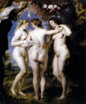 The Three Graces Oil painting by Peter Paul Rubens