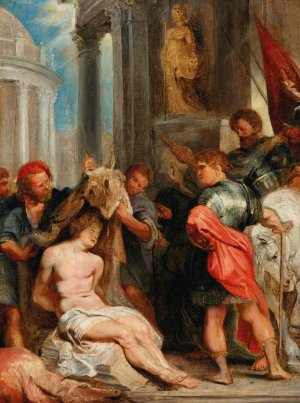 The Torture of Saint Chrysanthus by Peter Paul Rubens Oil Painting