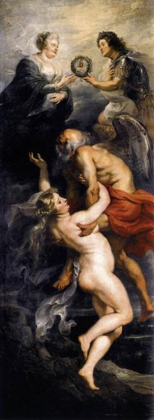 The Triumph of Truth by Peter Paul Rubens Oil Painting