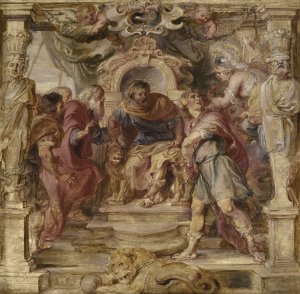 The Wrath of Achilles by Peter Paul Rubens Oil Painting