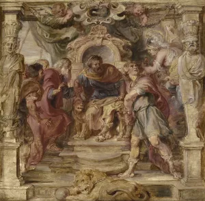 The Wrath of Achilles by Peter Paul Rubens Oil Painting