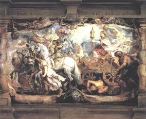 Triumph of Church over Fury, Discord, and Hate by Peter Paul Rubens Oil Painting