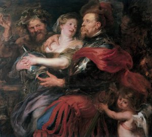 Venus and Mars by Peter Paul Rubens Oil Painting