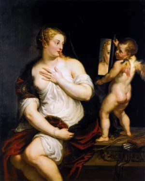 Venus at Her Toilet by Peter Paul Rubens - Oil Painting Reproduction