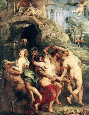 Venus Feast Detail by Peter Paul Rubens - Oil Painting Reproduction