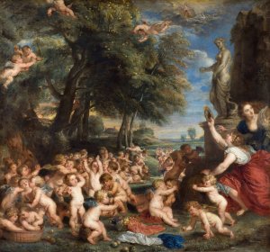 Worship of Venus by Peter Paul Rubens Oil Painting