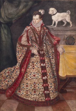 Portrait of a Moravian Woman by Pieter Pietersz The Younger Oil Painting