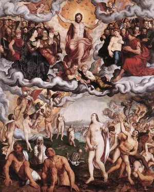 Last Judgement by Pieter Pourbus - Oil Painting Reproduction