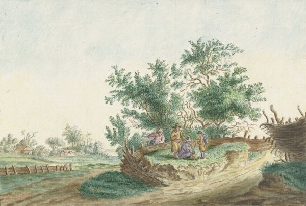 Gezicht in Gelderland  by Pieter Remmers - Hand-Painted Oil Painting Reproduction