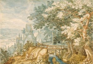 Landscape with a Footbridge