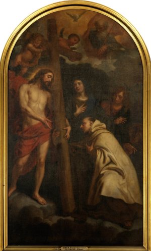 Vision of Saint John of the Cross by Pieter Thijs Oil Painting