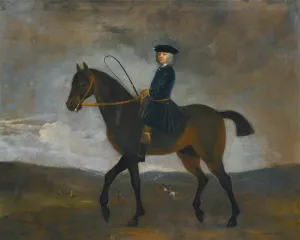 Portrait Of A Gentleman On Horseback by Pieter Tillemans Oil Painting