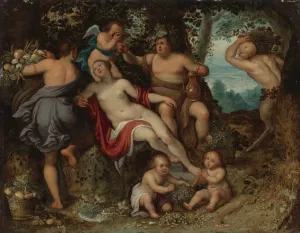 Sine Cerere Et Baccho Friget Venus by Pieter Van Avont Oil Painting