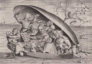 The Sailing Scale by Pieter Van Der Heyden Oil Painting