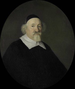 Portrait of Adriaen Besemer, Director of the Rotterdam Chamber of the Dutch East India Company, elected 1642 by Pieter Van Der Werff Oil Painting