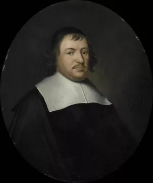 Portrait of Cornelis van den Bergh, Director of the Rotterdam Chamber of the Dutch East India Company, elected 1659 by Pieter Van Der Werff Oil Painting