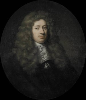 Portrait of Dominicus Rosmale, Director of the Rotterdam Chamber of the Dutch East India Company, elected 1677 by Pieter Van Der Werff Oil Painting