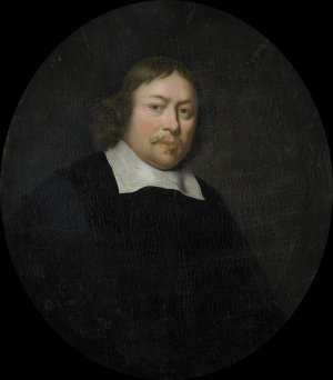 Portrait of Gerard van Bergen, Director of the Rotterdam Chamber of the Dutch East India Company, elected 1653 by Pieter Van Der Werff Oil Painting