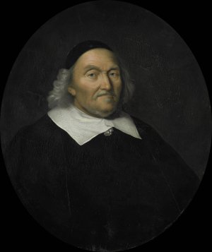 Portrait of Hendrik Nobel, Director of the Rotterdam Chamber of the Dutch East India Company, elected 1625 by Pieter Van Der Werff Oil Painting