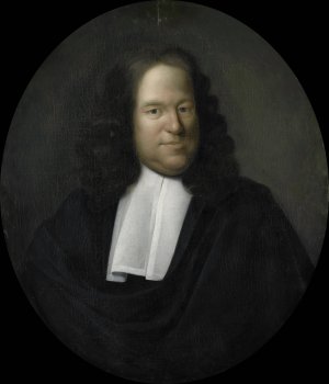 Portrait of Johan Kieviet, Director of the Rotterdam Chamber of the Dutch East India Company, elected 1664 by Pieter Van Der Werff Oil Painting