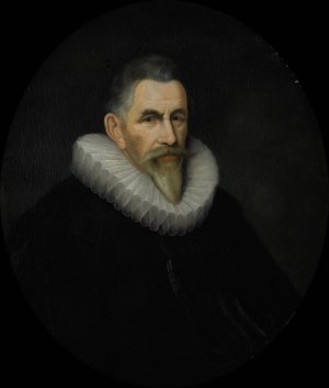 Portrait of Johan van der Veecque, Director of the Rotterdam Chamber of the Dutch East India Company, elected 1602 by Pieter Van Der Werff Oil Painting