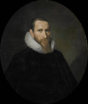 Portrait of Joost van Coulster, Director of the Rotterdam Chamber of the Dutch East India Company, elected 1630 by Pieter Van Der Werff Oil Painting