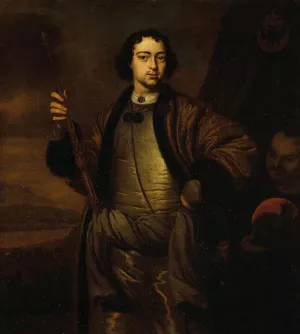 Portrait of Peter the Great painting by Pieter Van Der Werff