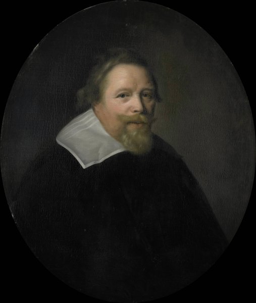 Portrait of Pieter Sonmans, Director of the Rotterdam Chamber of the Dutch East India Company, elected 1631  by Pieter Van Der Werff - Hand-Painted Oil Painting Reproduction