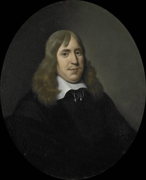Portrait of Willem Hartigsvelt, Director of the Rotterdam Chamber of the Dutch East India Company, elected 1657 by Pieter Van Der Werff Oil Painting