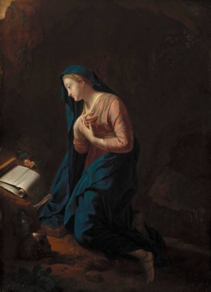 The Repentant Magdalene by Pieter Van Der Werff Oil Painting