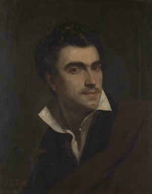 Self-Portrait by Pieter Van Hanselaere Oil Painting