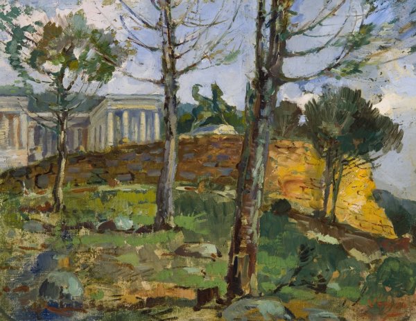 Main Product Photo of Rhodes Memorial  Painting by Pieter Wenning