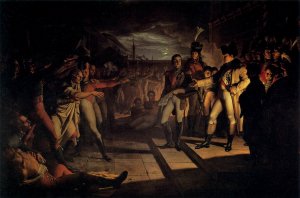 The Oath of the Saxons by Pietro Benvenuti Oil Painting