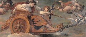 Chariot of Venus by Pietro Da Cortona Oil Painting