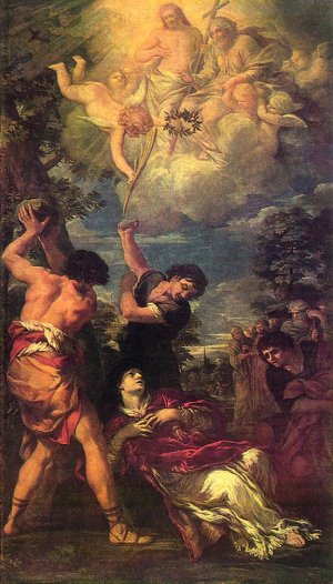 The Stoning of St Stephen