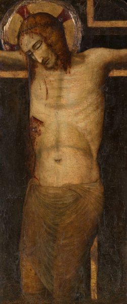 The Crucified Christ by Pietro Da Rimini Oil Painting