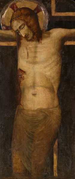 The Crucified Christ by Pietro Da Rimini Oil Painting