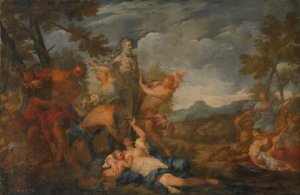 The Crowning Of Bacchus by Pietro Dandini Oil Painting
