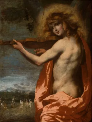 Apollo by Pietro Della Vecchia Oil Painting