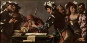 Chiromancer by Pietro Della Vecchia Oil Painting