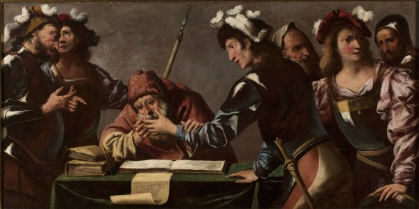 Chiromancer by Pietro Della Vecchia - Hand-Painted Oil Painting Reproduction