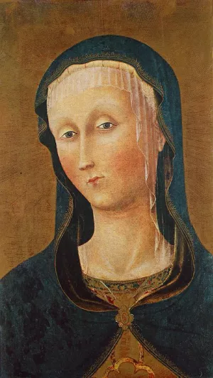 The Virgin Mary by Pietro di Giovanni D'Ambrogio - Oil Painting Reproduction